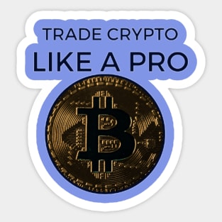 Bitcoin fan Sticker